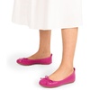 image:imageDREAM PAIRS Womens Foldable Bowknot Ballet FlatsHot Pink