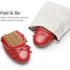 image:imageDREAM PAIRS Womens Foldable Bowknot Ballet FlatsRed