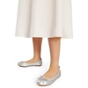 image:imageDREAM PAIRS Womens Foldable Bowknot Ballet FlatsSilver