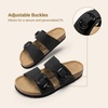 image:imageDREAM PAIRS Arch Support Genuine Footbed Summer SandalsBlack