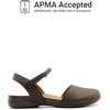 image:imageDREAM PAIRS Womens Arch Support Closed Toe SandalsDark Brown