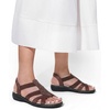 image:imageDREAM PAIRS Womens Comfortable Arch Support Flat SandalsBrown
