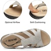 image:imageDREAM PAIRS Womens Comfortable Arch Support Flat SandalsGrey