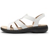 image:imageDREAM PAIRS Womens Comfortable Arch Support Flat SandalsWhite