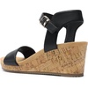 image:imageDREAM PAIRS Womens Cushioned Platform Wedge SandalsBlackPu