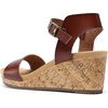 image:imageDREAM PAIRS Womens Cushioned Platform Wedge SandalsBrownpu