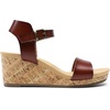 image:imageDREAM PAIRS Womens Cushioned Platform Wedge SandalsBrownpu