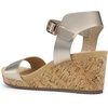 image:imageDREAM PAIRS Womens Cushioned Platform Wedge SandalsGoldpu