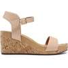 image:imageDREAM PAIRS Womens Cushioned Platform Wedge SandalsNudePu