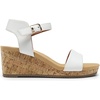 image:imageDREAM PAIRS Womens Cushioned Platform Wedge SandalsWhitePu