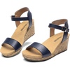 image:imageDREAM PAIRS Womens Cushioned Platform Wedge SandalsNavy
