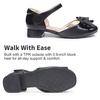 image:imageDREAM PAIRS Flower Girls Dress Shoes Bow Low HeelsBlack