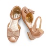 image:imageDREAM PAIRS Flower Girls Dress Shoes Bow Low HeelsRose Gold