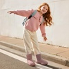image:imageDREAM PAIRS Girls Boots Kids Boys Winter Mid BootAll Pink