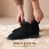 image:imageDREAM PAIRS Girls Boots Kids Winter Ankle BootiesBlack