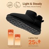 image:imageDREAM PAIRS Girls Boots Kids Winter Ankle BootiesBlack