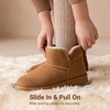 image:imageDREAM PAIRS Girls Boots Kids Winter Ankle BootiesChestnut