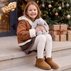 image:imageDREAM PAIRS Girls Boots Kids Winter Ankle BootiesChestnut