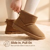 image:imageDREAM PAIRS Girls Boots Toddler Kids Winter ShoesLight Brown