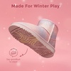 image:imageDREAM PAIRS Girls Boots Toddler Kids Winter ShoesRainbow