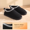 image:imageDREAM PAIRS Girls Boys Slippers Kids House ShoesAll Black