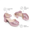 image:imageDREAM PAIRS Girls Dress Shoes Flower Platform HeelsPink