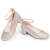 image:imageDREAM PAIRS Girls Dress Shoes Mary Jane High HeelsGold