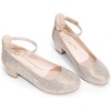 image:imageDREAM PAIRS Girls Dress Shoes Mary Jane High HeelsGold
