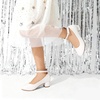 image:imageDREAM PAIRS Girls Dress Shoes Mary Jane High HeelsWhite