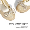 image:imageDREAM PAIRS Girls Dress Shoes Platform Chunky HeelsGold