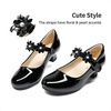 image:imageDREAM PAIRS Girls Mary Jane Flower Dress ShoesBlack