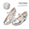 image:imageDREAM PAIRS Girls Mary Jane Flower Dress ShoesSilver