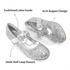 image:imageDREAM PAIRS Girls Mary Jane Flower Dress ShoesSilverglitter