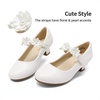 image:imageDREAM PAIRS Girls Mary Jane Flower Dress ShoesWhite