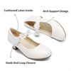 image:imageDREAM PAIRS Girls Mary Jane Flower Dress ShoesWhite