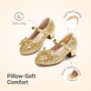 image:imageDREAM PAIRS Girls Princess Dress Shoes Toddler HeelsGold