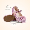 image:imageDREAM PAIRS Girls Princess Dress Shoes Toddler HeelsPink
