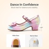 image:imageDREAM PAIRS Girls Princess Dress Shoes Toddler HeelsRainbow