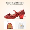 image:imageDREAM PAIRS Girls Princess Dress Shoes Toddler HeelsRed