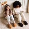 image:imageDREAM PAIRS Girls Slippers Kids Platform SlipperAll Black