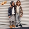 image:imageDREAM PAIRS Girls Slippers Kids Platform SlipperChestnut