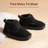 image:imageDREAM PAIRS Toddler Boys Girls Winter Ankle BootsAll Black