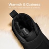 image:imageDREAM PAIRS Toddler Boys Girls Winter Ankle BootsBlack