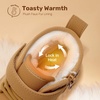 image:imageDREAM PAIRS Toddler Boys Girls Winter Ankle BootsCamel