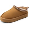 image:imageDREAM PAIRS Girls Slippers Kids Platform SlipperCamel