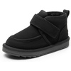 image:imageDREAM PAIRS Toddler Boys Girls Winter Ankle BootsBlack