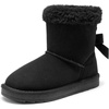 image:imageDREAM PAIRS Toddler Girls Winter Ankle Bow BootsBlack