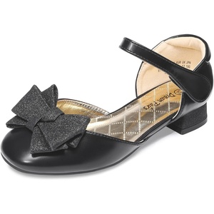 image:imageDREAM PAIRS Flower Girls Dress Shoes Bow Low HeelsBlack