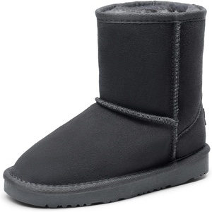 image:imageDREAM PAIRS Girls Boots Kids Boys Winter Mid BootGrey