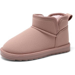 image:imageDREAM PAIRS Girls Boots Kids Winter Ankle BootiesPink